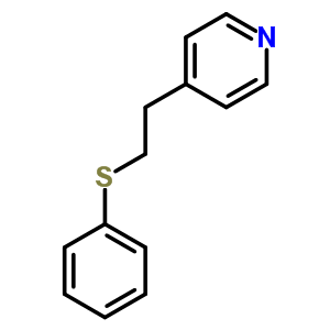 4-(2-(苯基硫代)乙基)-吡啶盐酸盐结构式_21070-68-8结构式