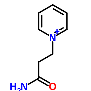 3-吡啶-1-基丙酰胺结构式_21161-01-3结构式