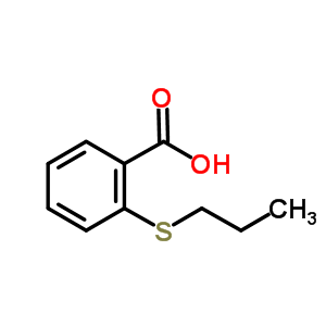 2-(Propylthio)benzoic acid Structure,21213-10-5Structure