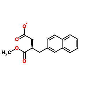 (R)-2-(2-naphthylmethyl)succinic acid-1-methyl ester Structure,213270-42-9Structure