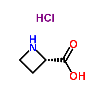 L-氮杂丁烷-2-羧酸 盐酸盐结构式_2133-35-9结构式