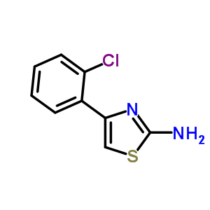 4-(2-Chlorophenyl)-1,3-thiazol-2-amine Structure,21344-90-1Structure