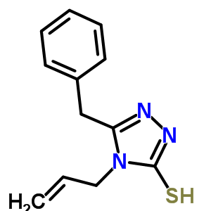4-Allyl-5-benzyl-4H-1,2,4-triazole-3-thiol Structure,21358-12-3Structure