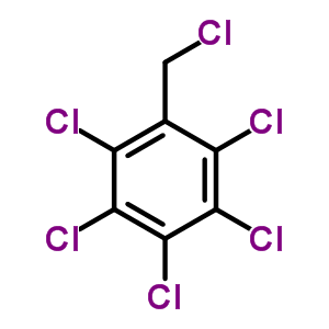 2,3,4,5,6-五氯氯苄结构式_2136-78-9结构式