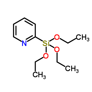 (9CI)-2-(三乙氧基甲硅烷基)-吡啶结构式_213602-91-6结构式