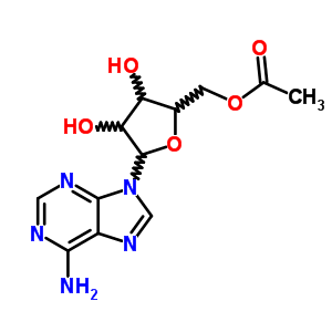 5-乙酰基腺苷酸结构式_2140-25-2结构式