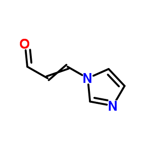 (9ci)-3-(1H-咪唑-1-基)-2-丙烯醛结构式_21431-75-4结构式