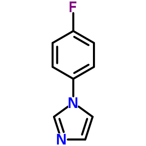 1-(4-氟苯基)咪唑结构式_21441-24-7结构式