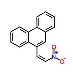 9-(2-硝基乙烯)-菲结构式_21461-45-0结构式