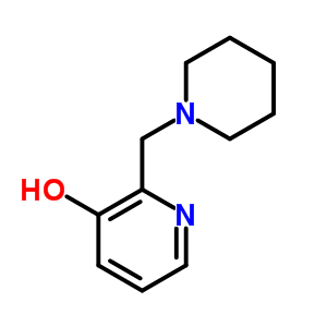 2-哌啶-1-甲基-吡啶-3-醇结构式_2168-16-3结构式