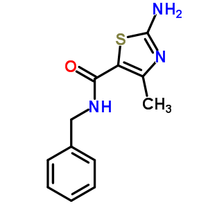2-氨基-4-甲基噻唑-5-羧酸苄胺结构式_21709-39-7结构式