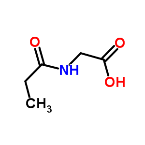 N-propionylglycine Structure,21709-90-0Structure