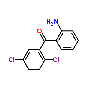 2-氨基-2,5-二氯苯甲酮结构式_21723-84-2结构式