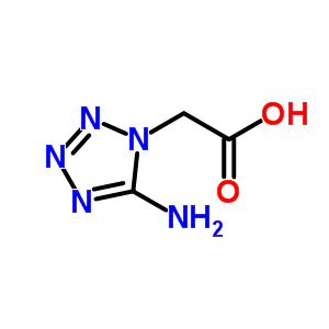 (5-Amino-1H-Tetrazol-1-yl)acetic acid Structure,21743-62-4Structure
