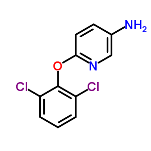 6-(2,6-Dichlorophenoxy)pyridin-3-amine Structure,218457-65-9Structure
