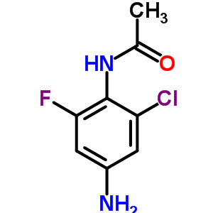 N1-(4-amino-2-chloro-6-fluorophenyl)acetamide Structure,218929-90-9Structure