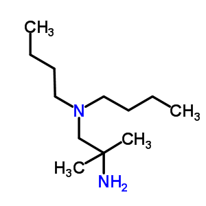 (2-氨基-2-甲基丙基)二丁基胺结构式_2202-91-7结构式