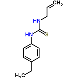 1-烯丙基-3-(4-乙基苯基)硫脲结构式_220604-75-1结构式