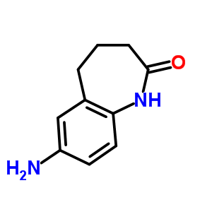 7-氨基-1,3,4,5-四氢-苯并[B]氮杂革-2-酮结构式_22245-92-7结构式
