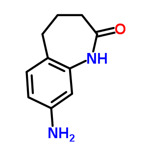8-氨基-1,3,4,5-四氢-苯并[b]氮杂革-2-酮结构式_22246-76-0结构式
