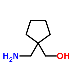 1-(氨基甲基)环戊烷甲醇结构式_2239-31-8结构式