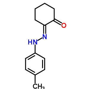 2-(对甲苯肼)-环己酮结构式_2257-17-2结构式