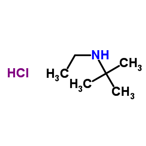 2-Propanamine, N-ethyl-2-methyl-, hydrochloride (1:1) Structure,22675-80-5Structure