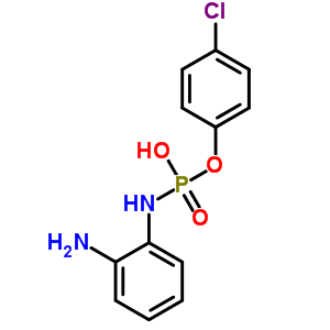 (2-氨基苯基)-磷酰胺酸(4-氯苯基) 酯结构式_228117-35-9结构式