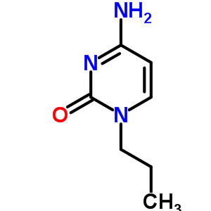 1-丙基胞嘧啶结构式_22919-46-6结构式