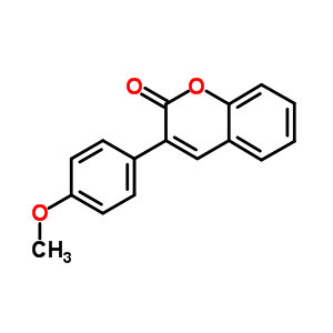 3-(4-Methoxyphenyl)-2h-chromen-2-one Structure,23000-33-1Structure