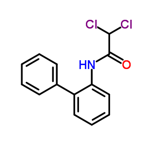 n-[1,1-联苯]-2-基-2,2-二氯-乙酰胺结构式_23088-29-1结构式