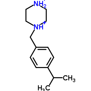 1-(4-异丙基苄基)哌嗪结构式_23145-95-1结构式