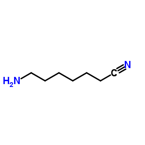 7-氨基庚腈结构式_23181-80-8结构式