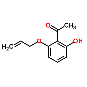 1-[2-(烯丙氧基)-6-羟基苯基]-1-乙酮结构式_23226-84-8结构式
