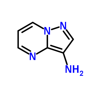 3-氨基吡唑并[1,5-a]嘧啶结构式_232600-93-0结构式