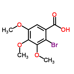 2-溴-3,4,5-三甲氧基苯甲酸结构式_23346-82-9结构式