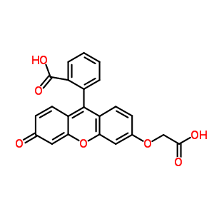 2-[6-(羧基甲氧基)-3-氧代-3H-氧杂蒽-9-基]苯甲酸结构式_233759-98-3结构式