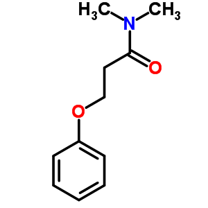 N,N-二甲基-3-苯氧基-丙酰胺结构式_23500-64-3结构式