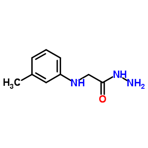2-[(3-Methylphenyl)amino]acetohydrazide Structure,2371-35-9Structure
