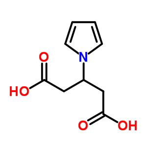 3-(1H-吡咯-1-基)-戊二酸结构式_23757-03-1结构式