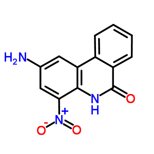 6(5H)-phenanthridinone,2-amino-4-nitro- Structure,23818-41-9Structure
