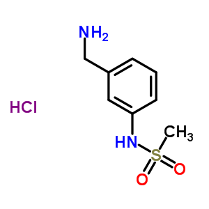 3-(Methylsulfonylamino)benzylamine Hydrochloride Structure,238428-26-7Structure