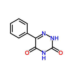 5-苯基-6-氮杂尿嘧啶结构式_23891-08-9结构式