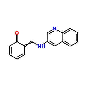 2-[(3-喹啉亚氨基)甲基]-苯酚结构式_23976-22-9结构式