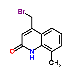 2(1H)-quinolinone,4-(bromomethyl)-8-methyl- Structure,23976-56-9Structure
