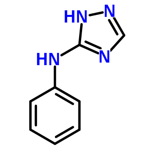 苯基-(1H-[1,2,4]噻唑-3-基)-胺结构式_2433-53-6结构式