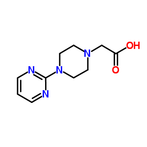 (4-Pyrimidin-2-ylpiperazin-1-yl)acetic acid Structure,244255-92-3Structure