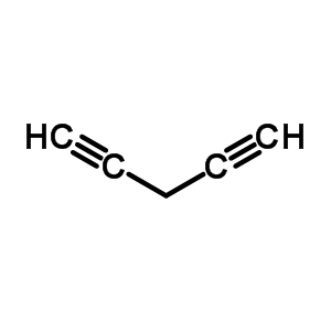 1,4-戊二炔结构式_24442-69-1结构式