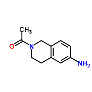 2-乙酰基-1,2,3,4-四氢异喹啉-6-胺结构式_245547-23-3结构式