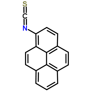 1-芘异硫氰酸结构式_24722-90-5结构式